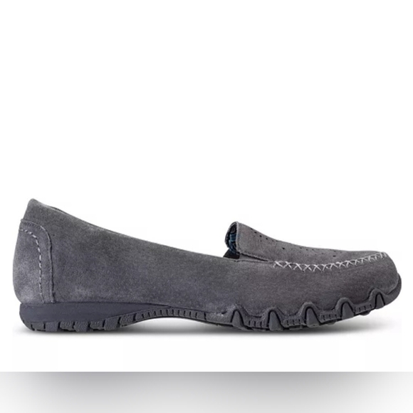 SKECHERS BIKERS TRAFFIC CASUAL WALKING SNEAKERS. SIZE 10. GREY. - Picture 2 of 13